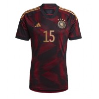 Tyskland Niklas Sule #15 Bortatröja VM 2022 Kortärmad